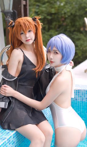 源纱希喵喵喵  – 狸猫 凌波丽COS[12P]