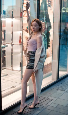 魔镜街拍 NO.013 时尚街拍小背心加短裙 [110P]