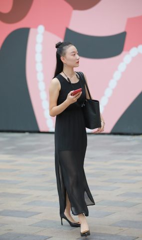 唯美街拍 NO.1210 – 黑丝裙公司白领[68P]