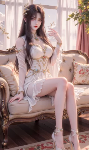 AI绘画 960 飞越女帝[61P]