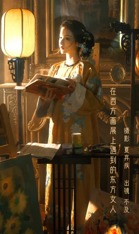 [YITUYU艺图语]2023.01.04 西方画展上的东方女人 不及丿[19+1P]