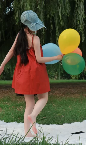 小羊蛋卷 红色小吊带 [6P]