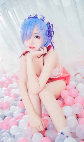 猫君君MaoJun – 粉嫩嫩的雷姆[40P]