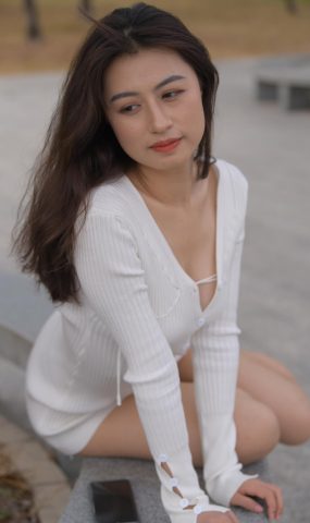 唯美街拍 NO.1082 白裙女孩 (2) [91P]