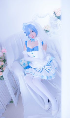 网荭Coser@二佐Nisa 雷姆花嫁 在现浏览