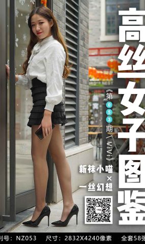 [高丝女子图鉴]袜小喵×一丝幻想 NZ053 ViVi 在现浏览