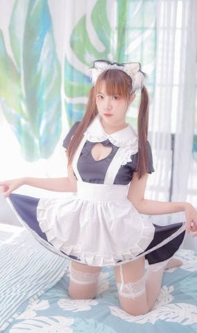 网荭Coser@二佐Nisa 私房猫耳女仆 在现浏览