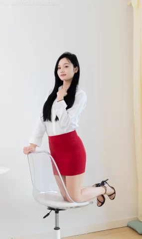 勿恋传媒 NO.2564 橙子-高跟凉鞋、薄肉丝[210P]