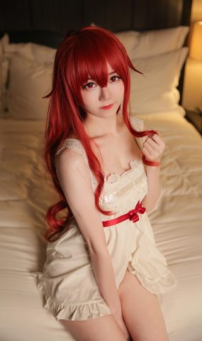 网紅Coser@马来西亚妹纸@Sally Dorasnow  Eris Greyrat-Sleepwear[25P]