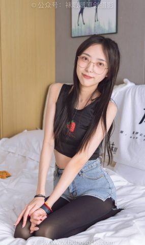 [BoBoSocks袜啵啵]NO.192 稚予-高跟鞋、黑色五指袜[139P]