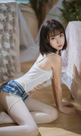 许岚 – 纯欲牛仔短裤 [40P]