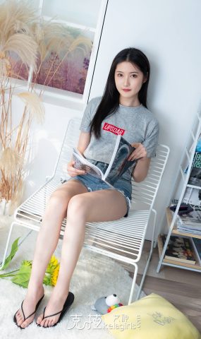 [Kelagirls克拉女神]2021.05.19《萌妹人字拖》嘉萌[23P]