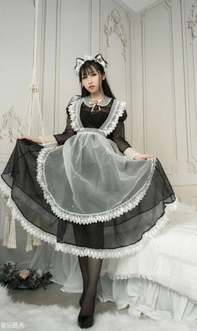 兔玩映画 C157 猫耳女仆装 [40P]